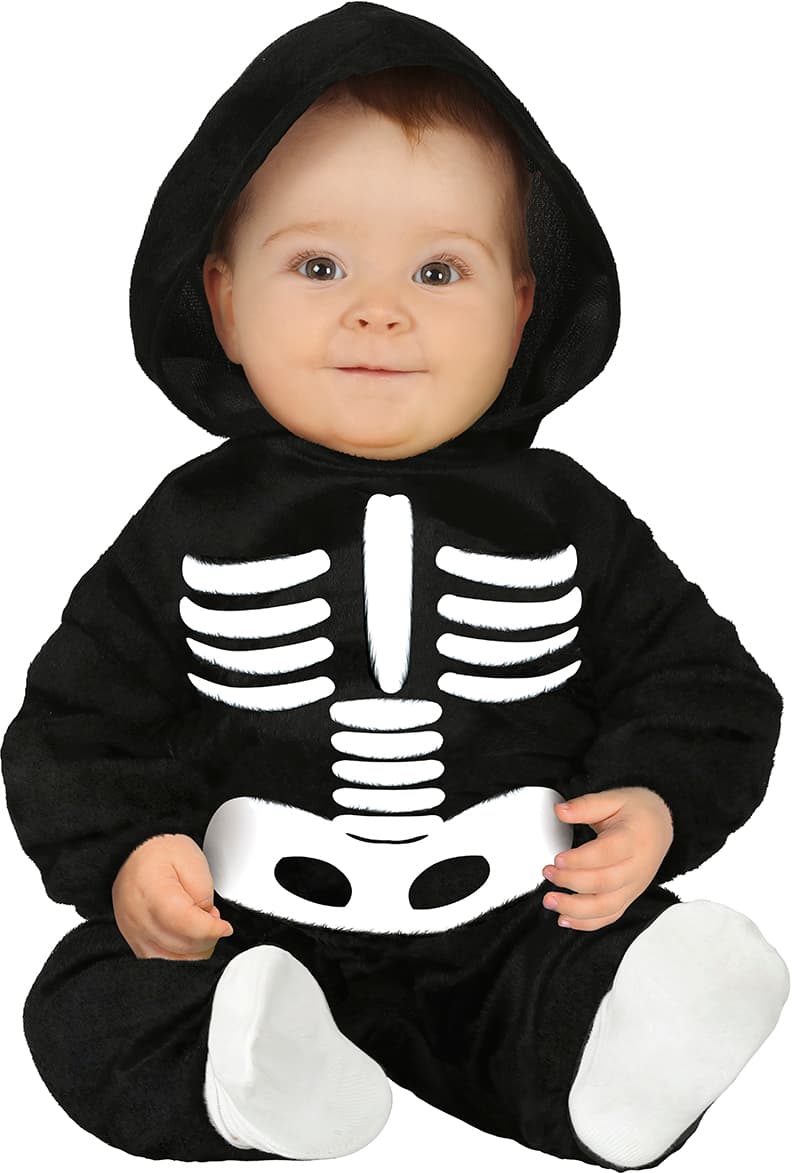 Skelet – kostume til baby