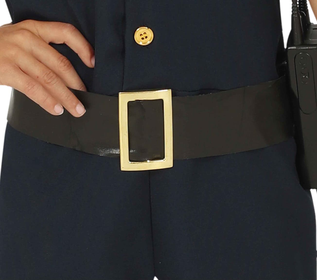 Politi – kostume til drenge, blå, model 83742