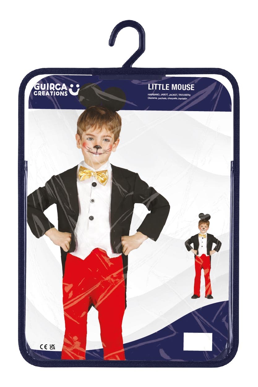 Lille mus – kostume til drenge
