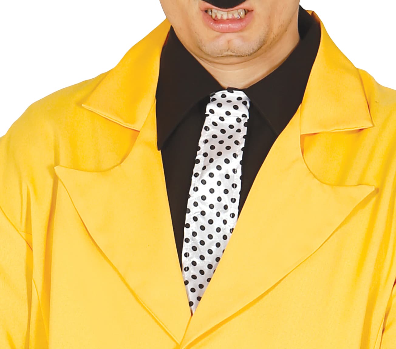 Gangster – kostume til herrer, gul
