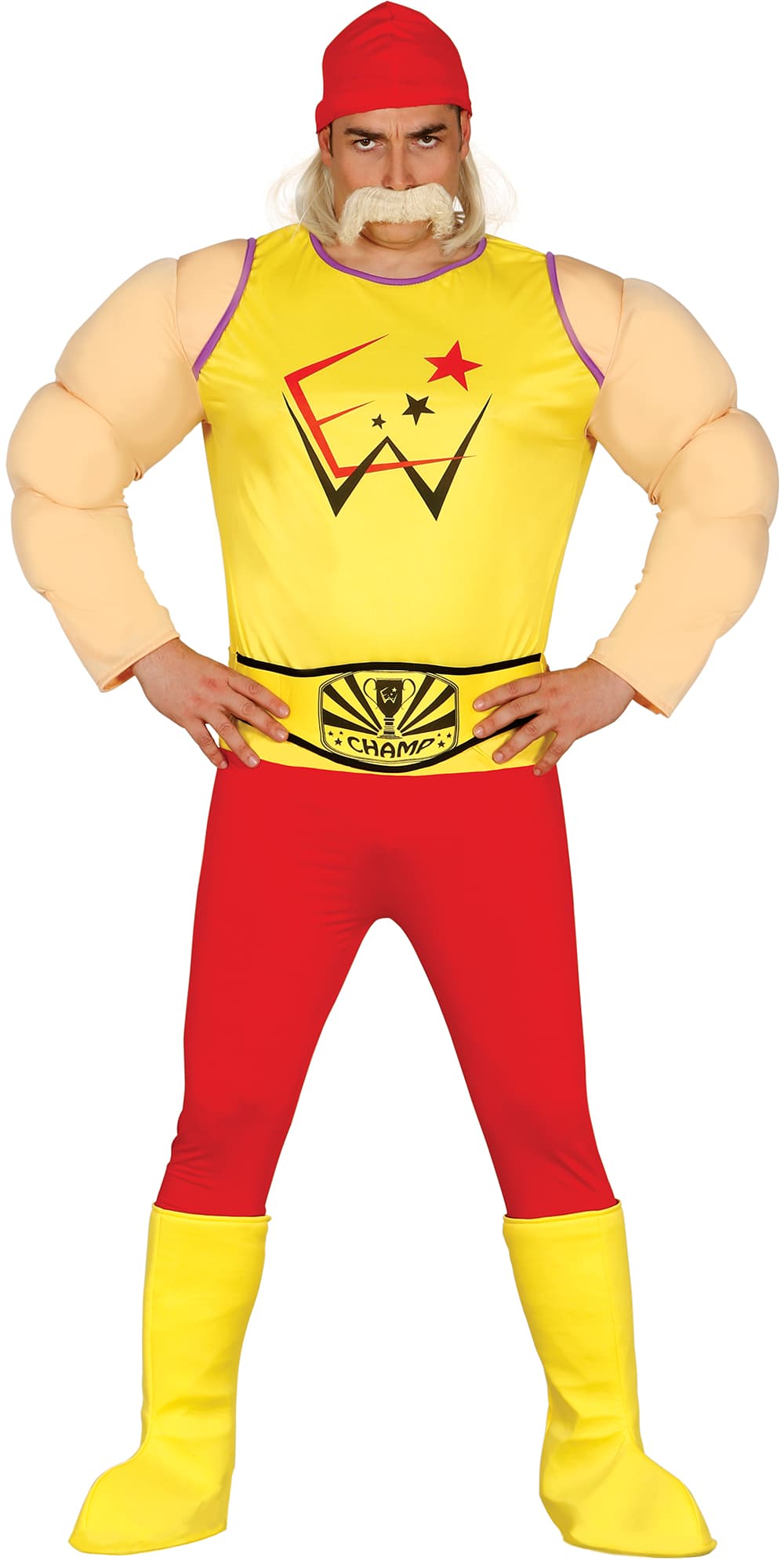 Wrestler – kostume til herrer