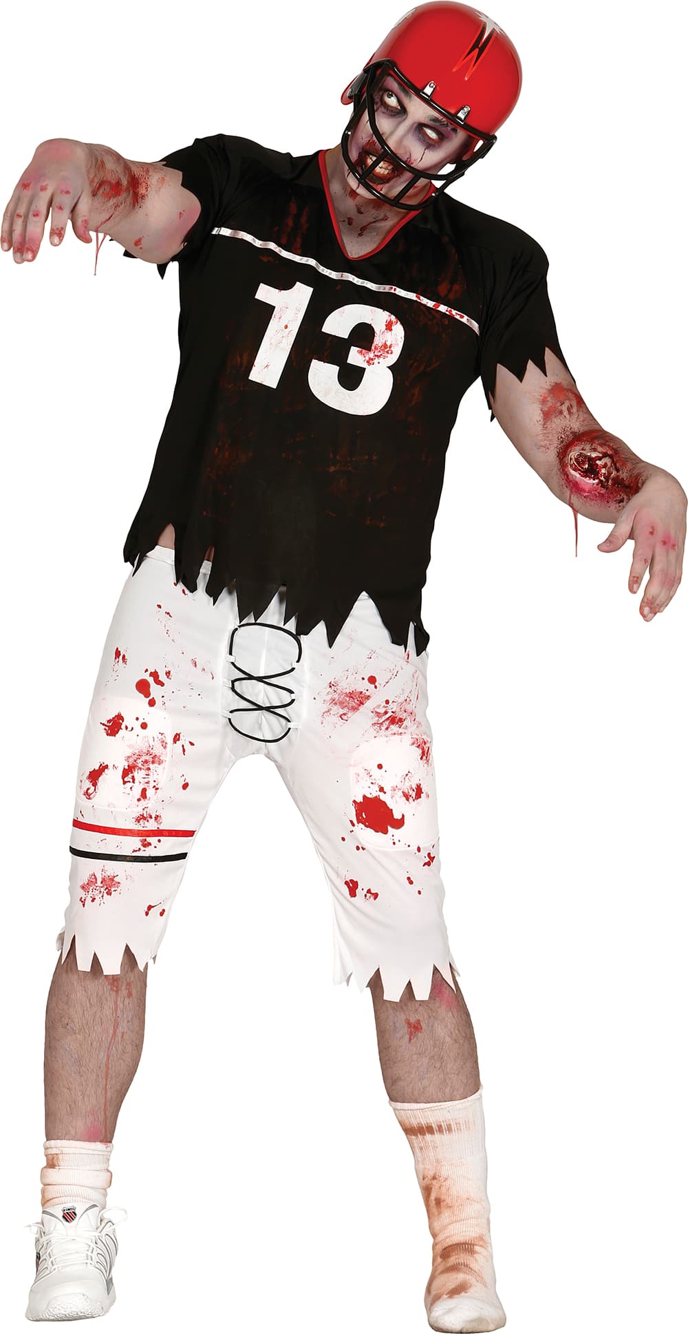 Quarterback-zombie – kostume til herrer
