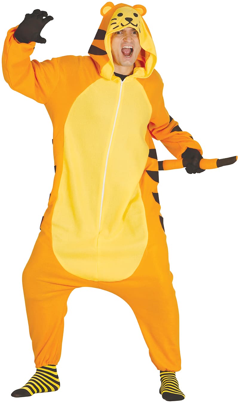Tiger-kigurumi – kostume til voksne