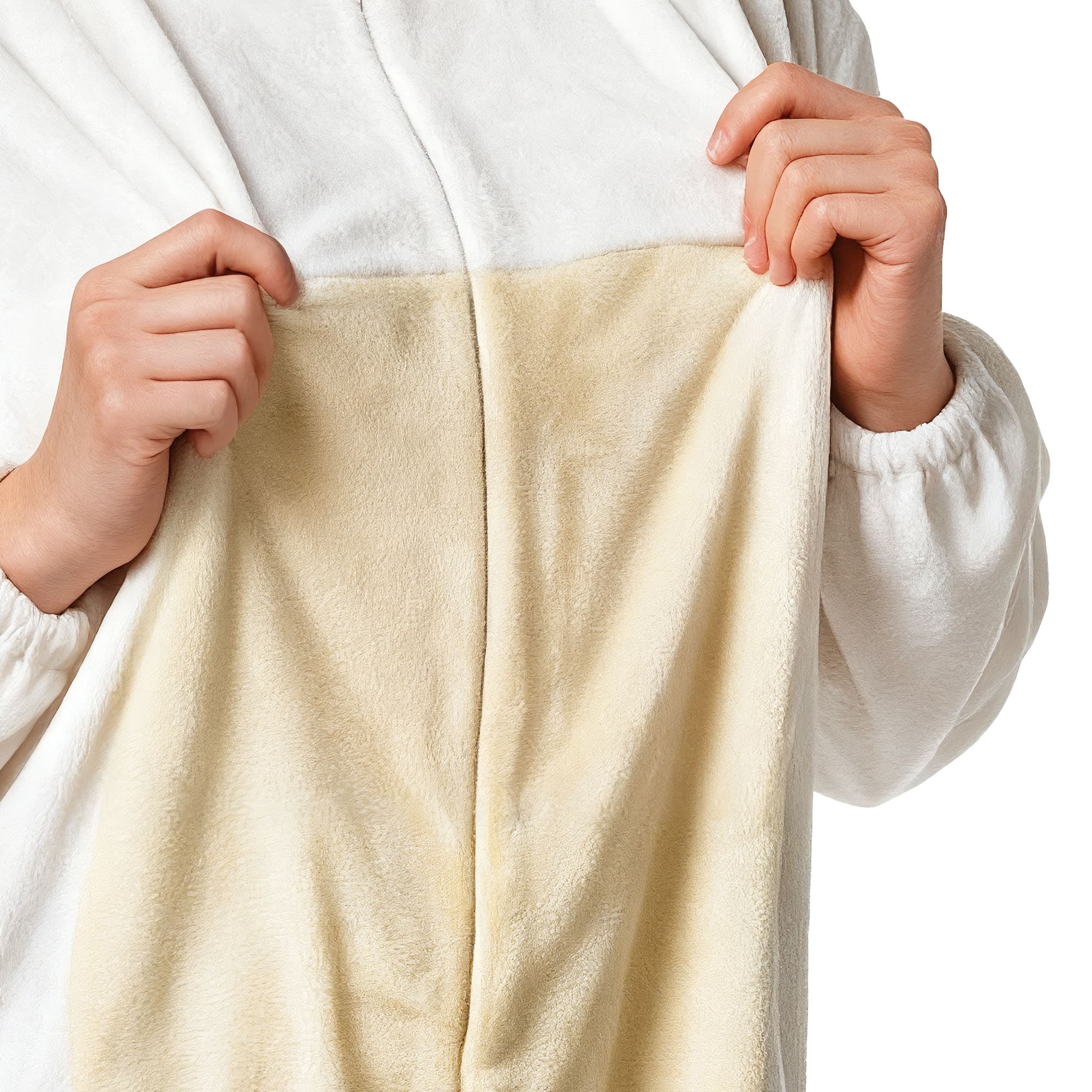 Isbjørn-kigurumi – kostume til voksne