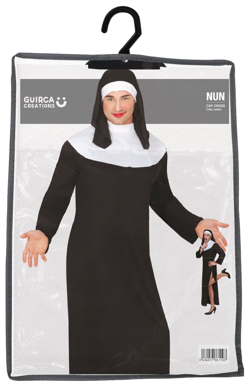 Nonne – kostume til herrer