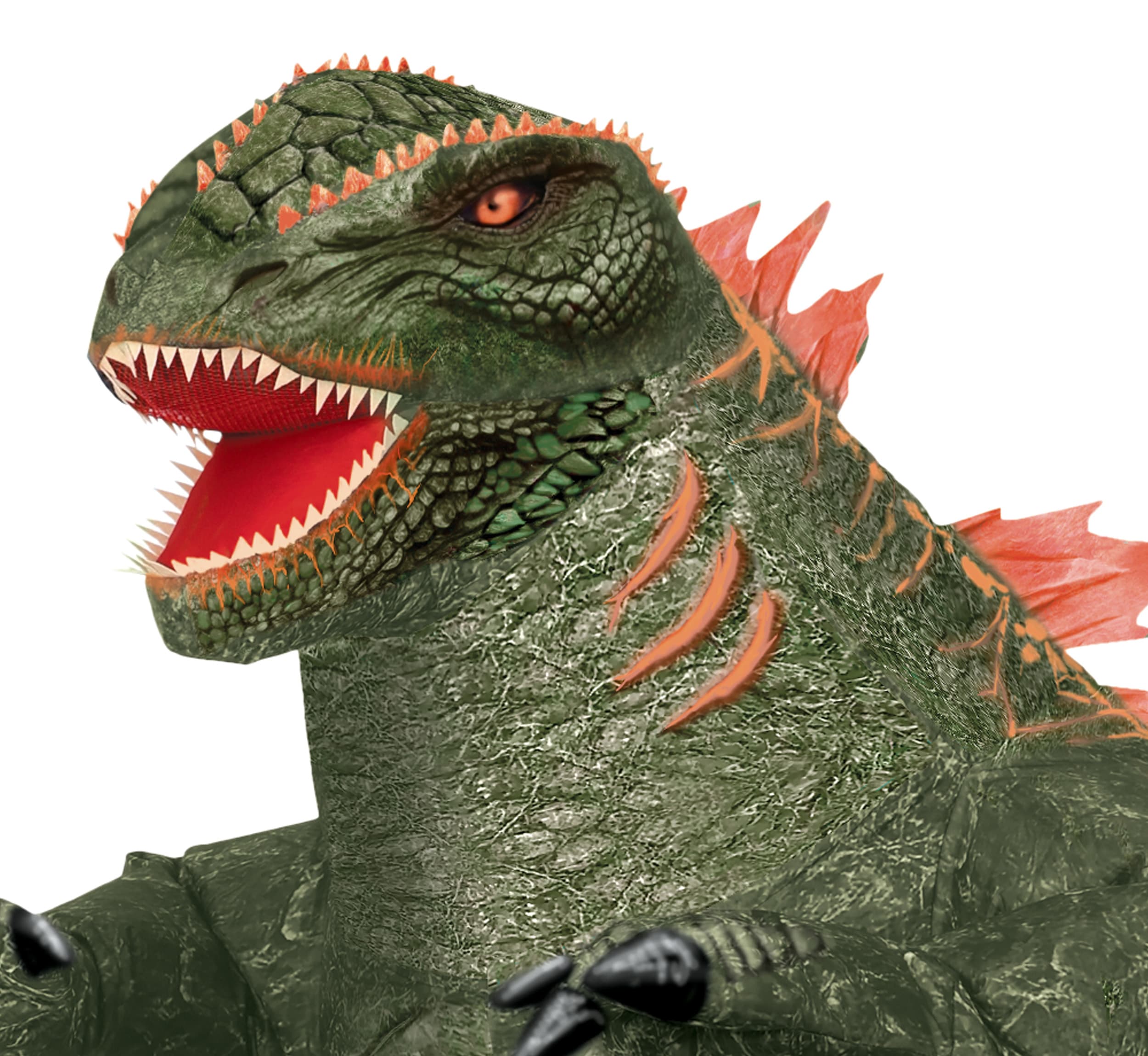 Mutantdinosaur – kostume til voksne