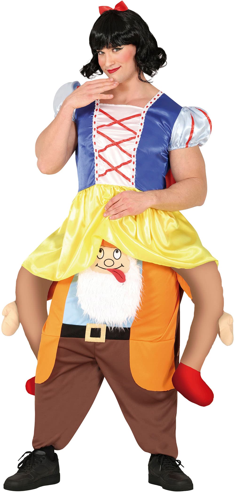 Båret af prinsesse – kostume til herrer