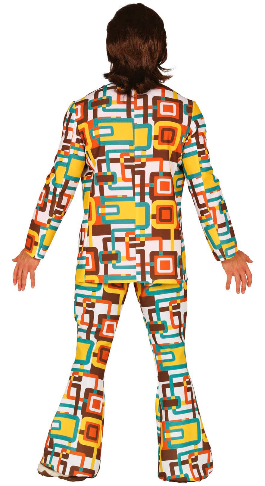 70'er – kostume til herrer, flerfarvet, model 86441