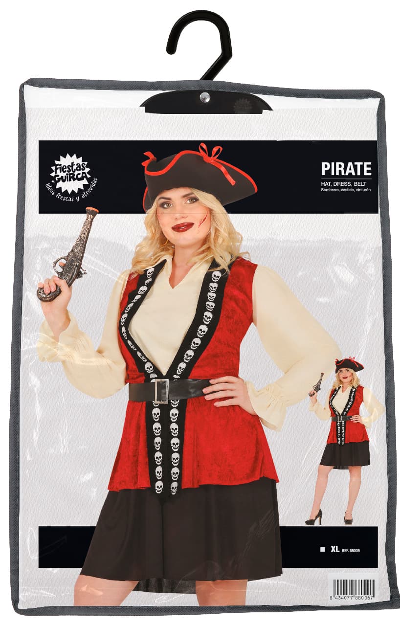 Pirat – kostume til børn og voksne, model 77349