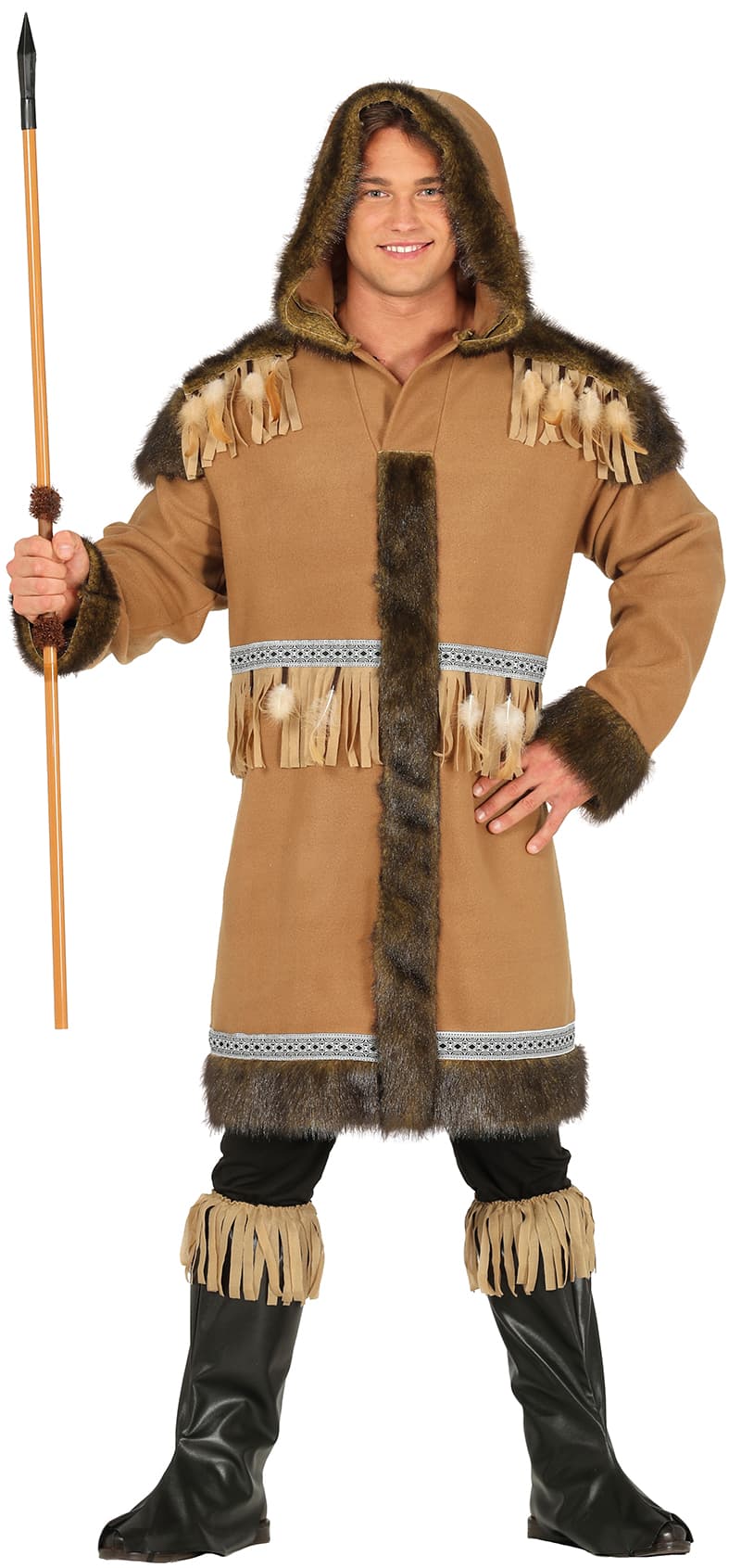 Inuit – kostume til herrer, brun