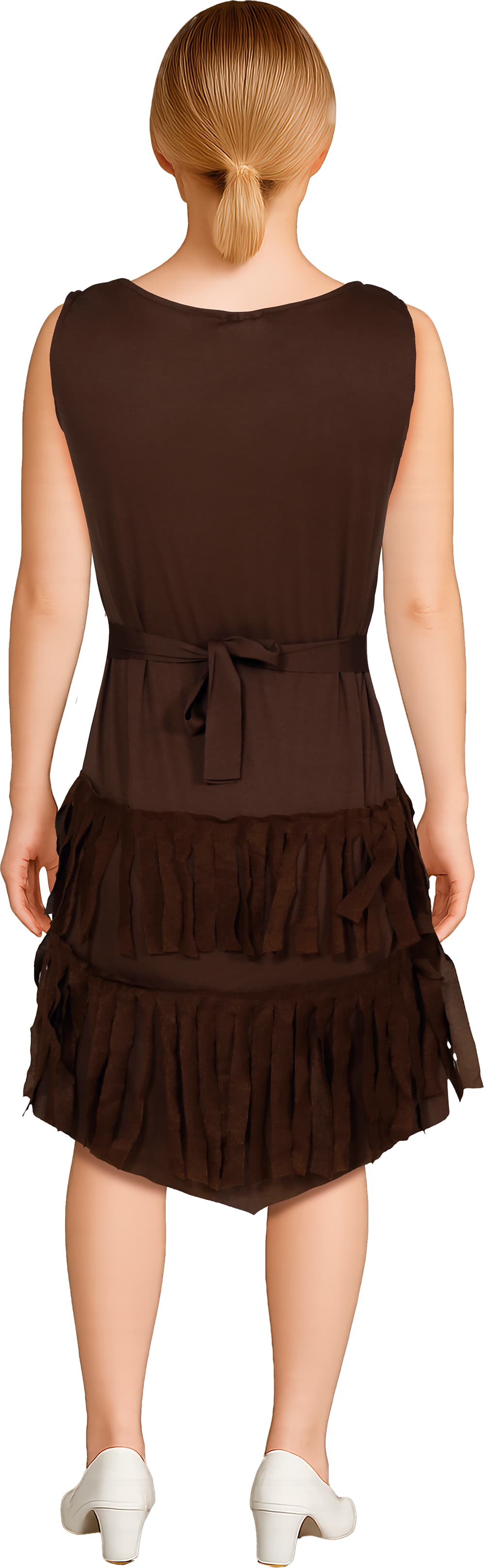 Indisk – kostume til damer, brun, model 88212