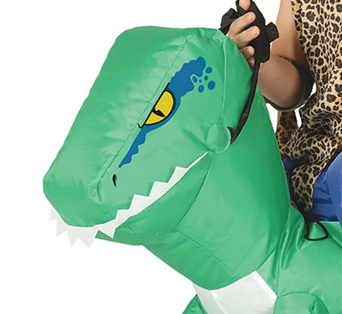 Oppustelig dinosaur – kostume til børn
