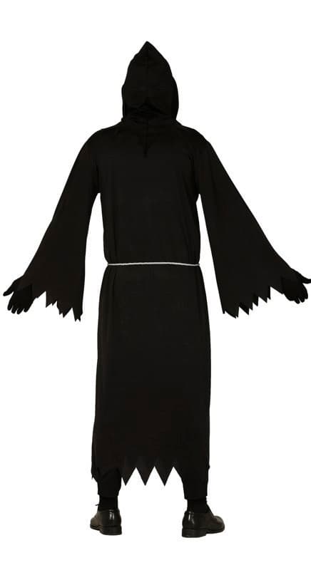 Døden – kostume til herrer, sort, model 88725