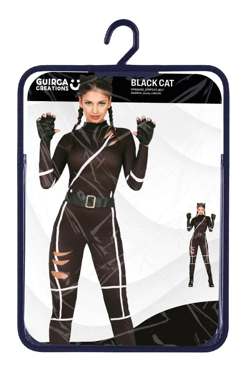 Sort kat – kostume til damer, model 88837