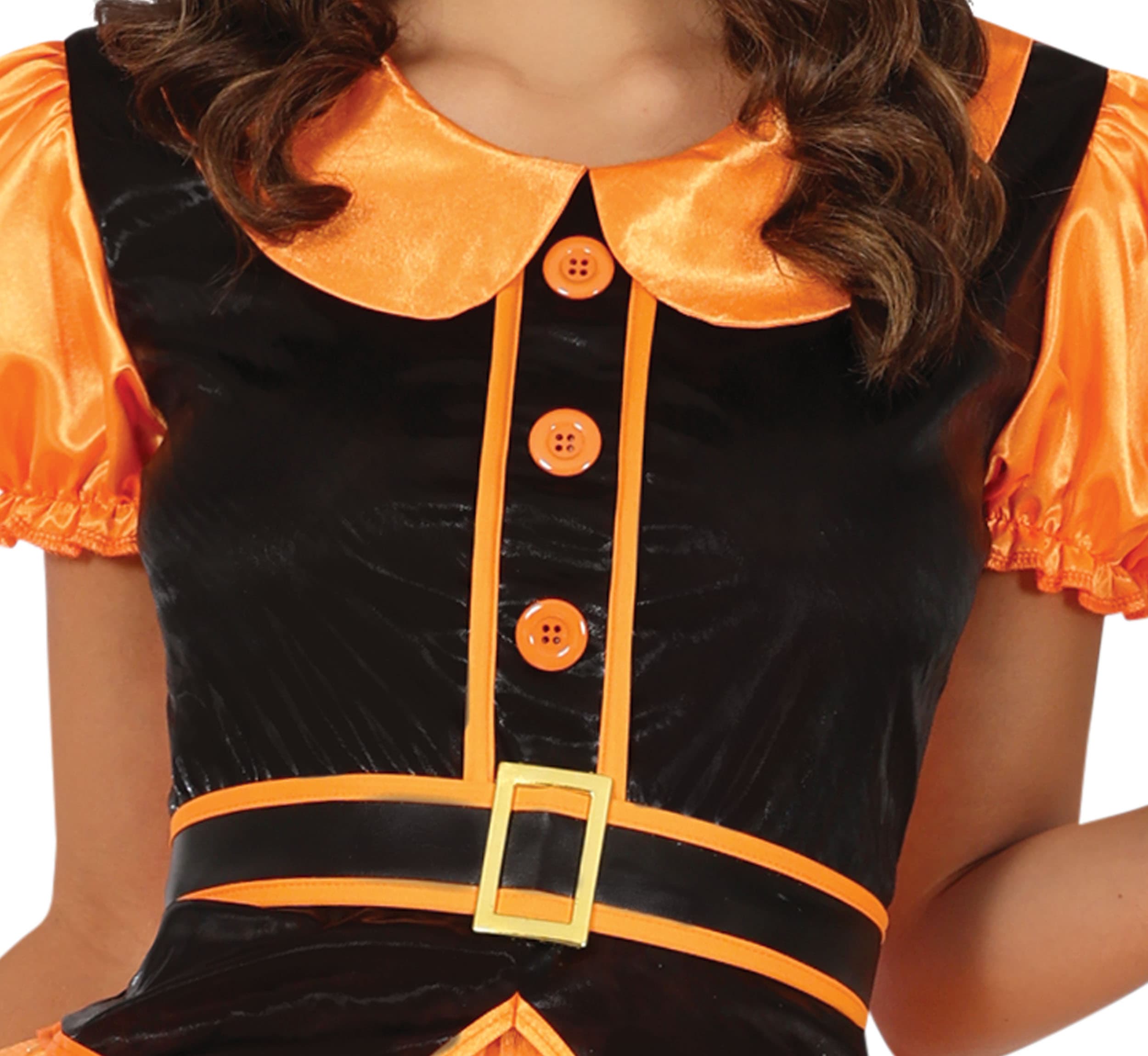 Orange heks – kostume til damer