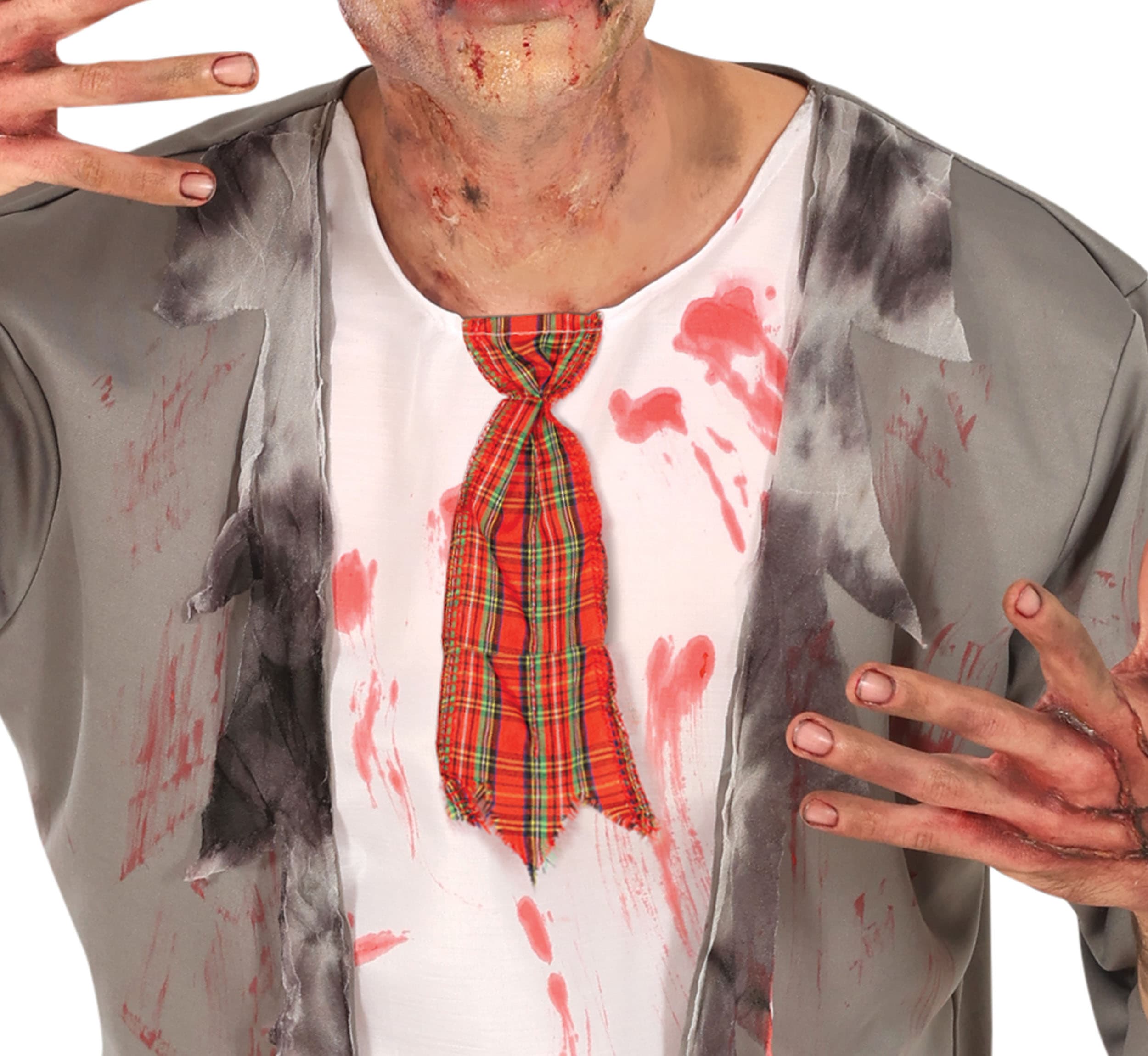 Zombie-skoleelev – kostume til herrer