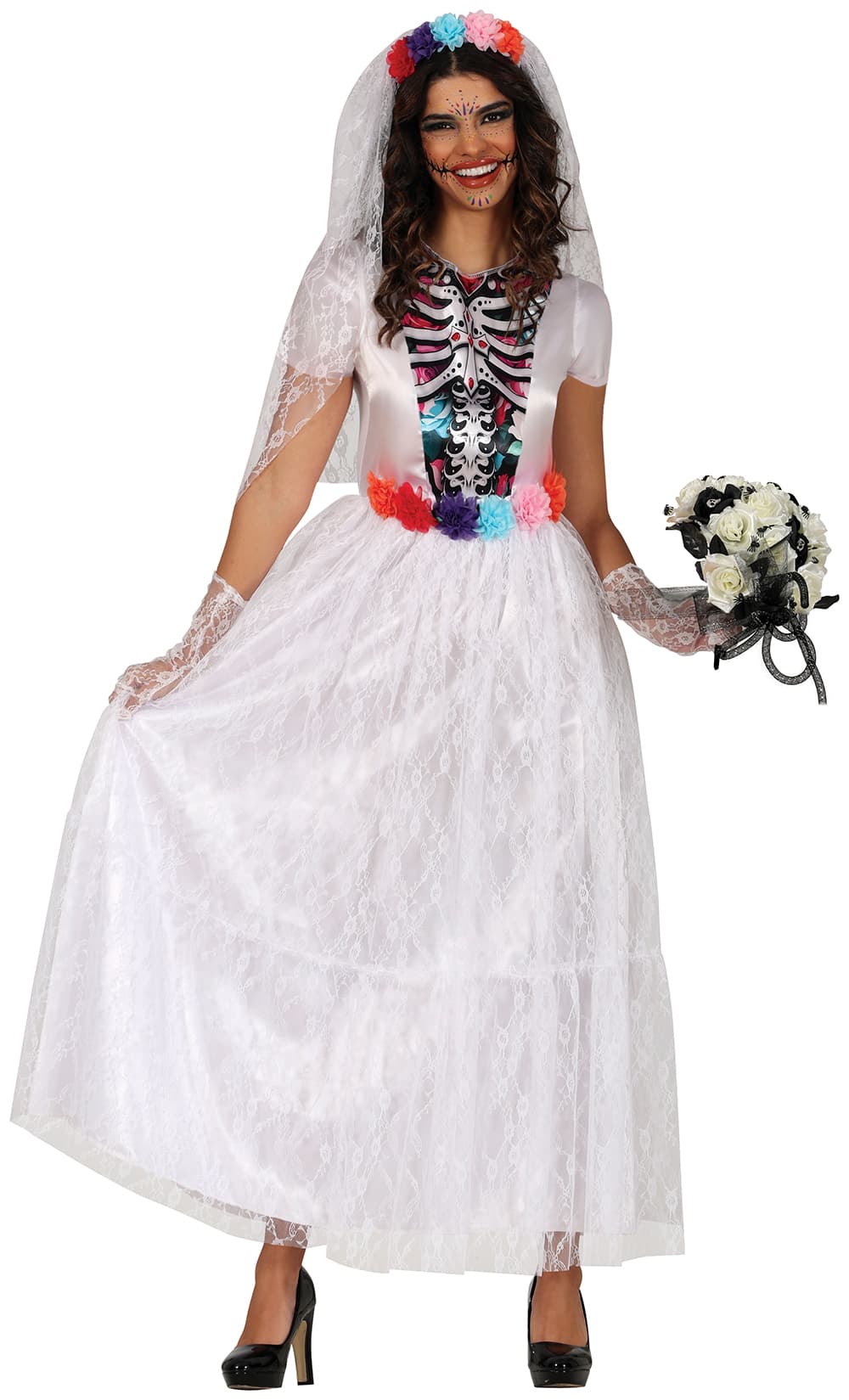 Catrina-brud – kostume til damer