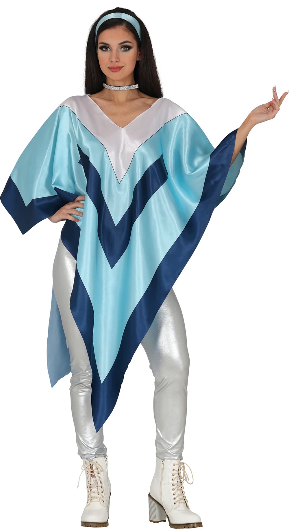 Discoponcho – kostume til damer