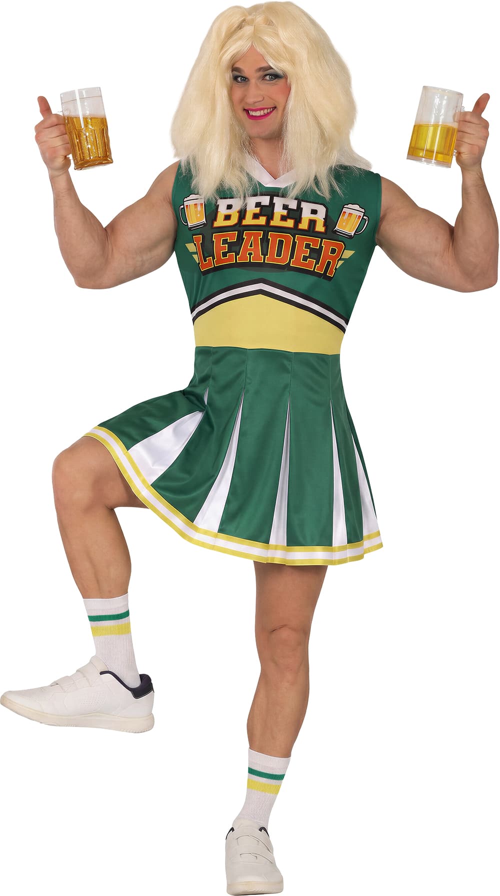 Øl-cheerleader – kostume til herrer