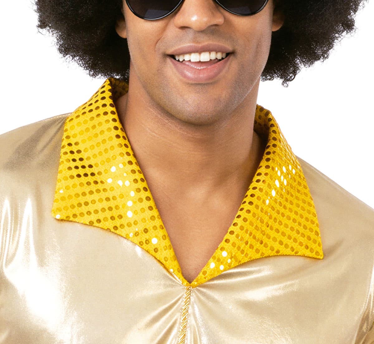 Discocowboy i guld – kostume til herrer