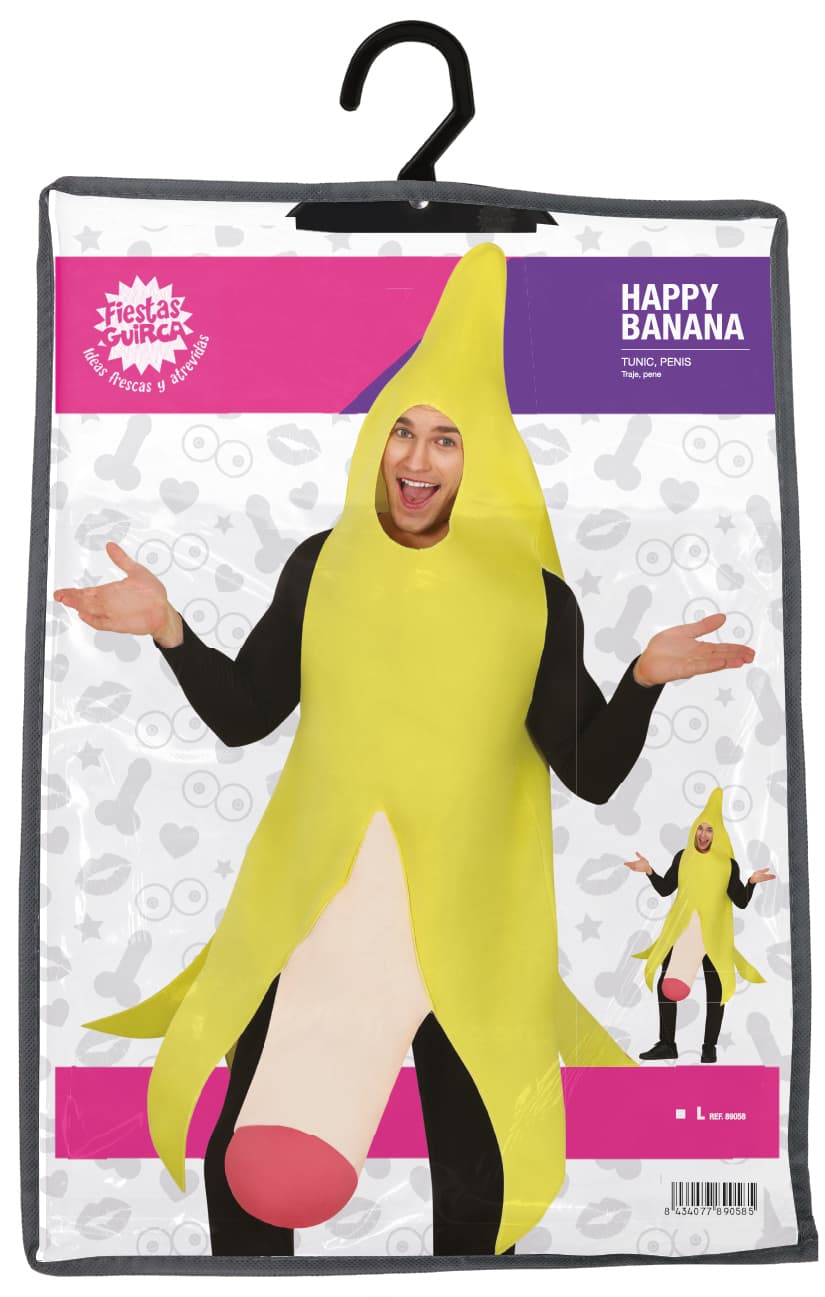 Glad banan – kostume til herrer
