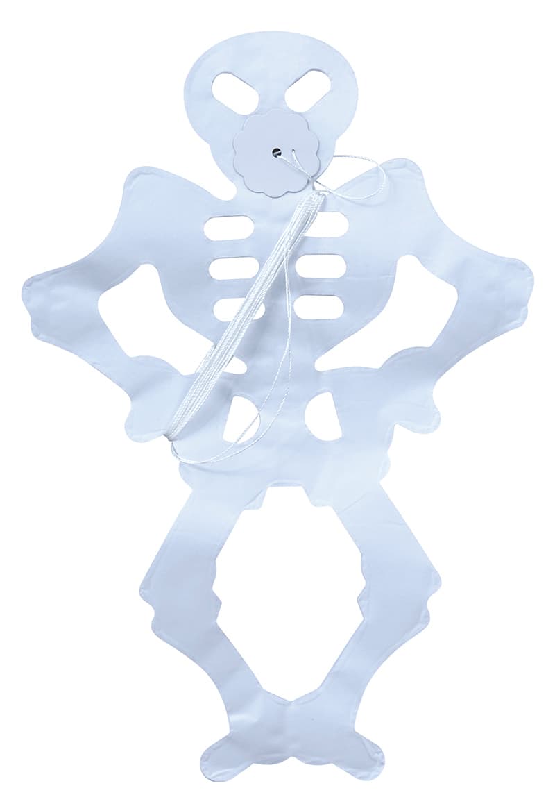 Halloween-fantasiguirlande med skeletter, 25 × 300