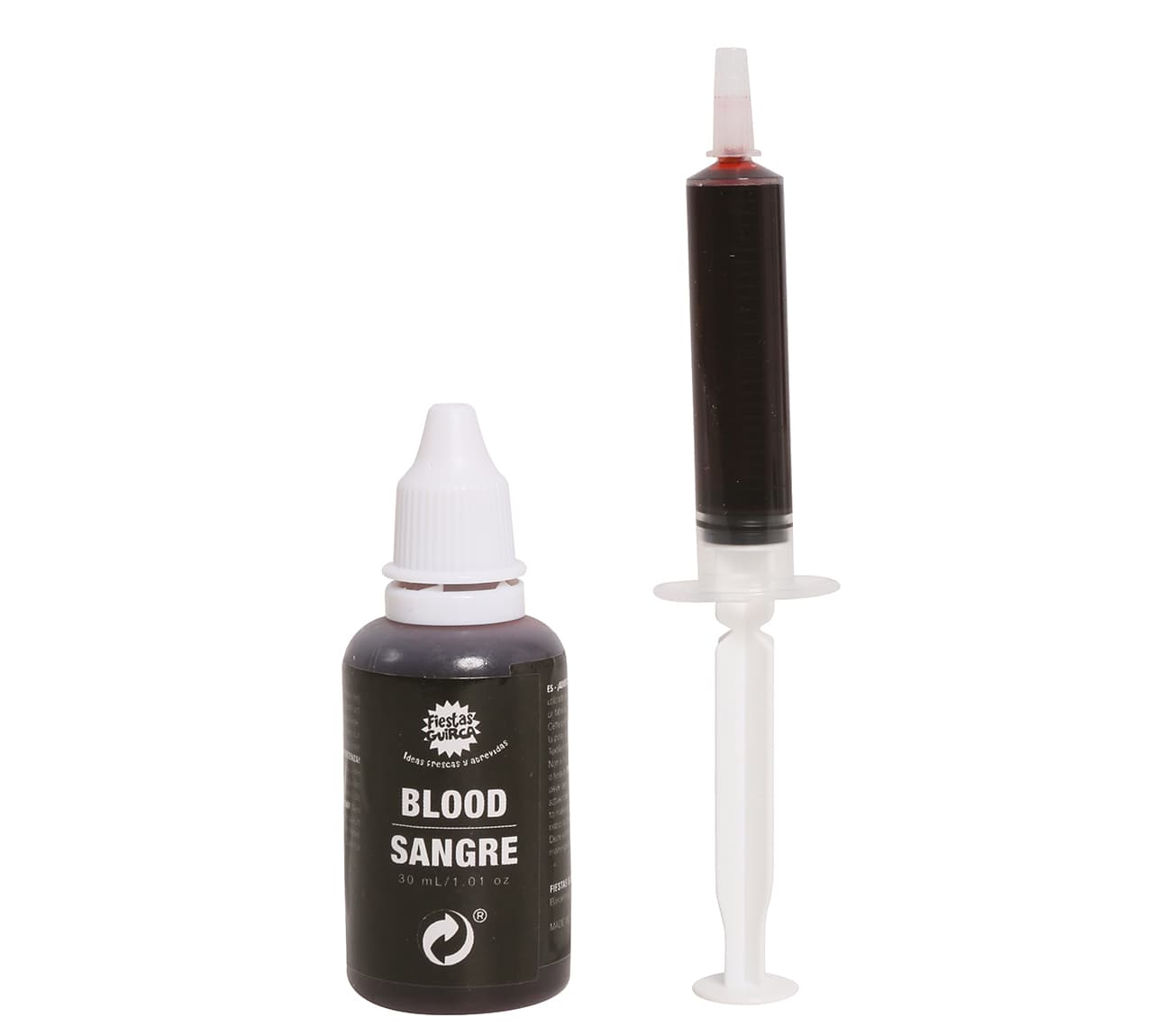 Blod med sprøjte, 20 ml