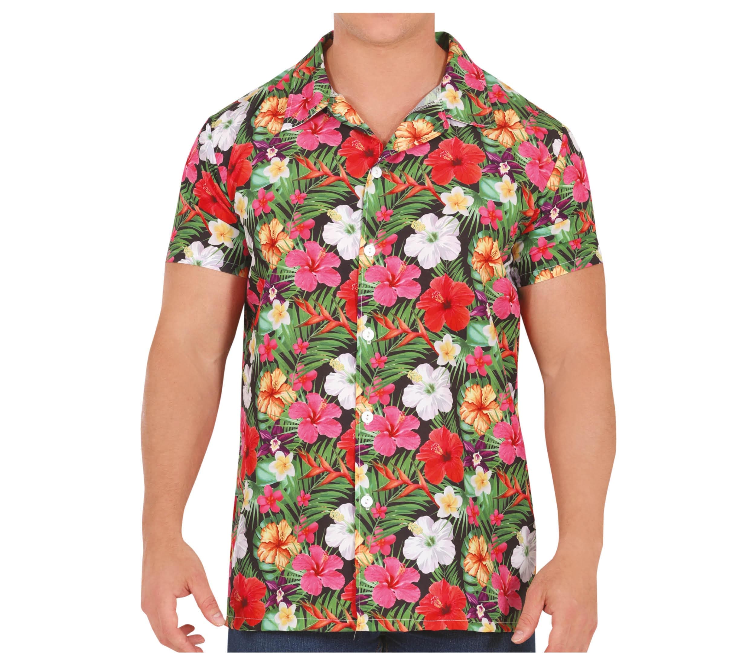 Hawaiiskjorte til herrer, model 17781