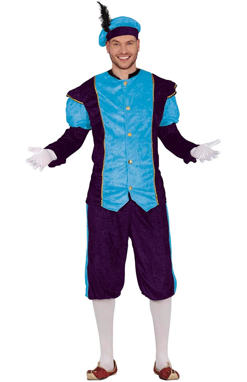 Blå page – kostume til herrer, model 42822