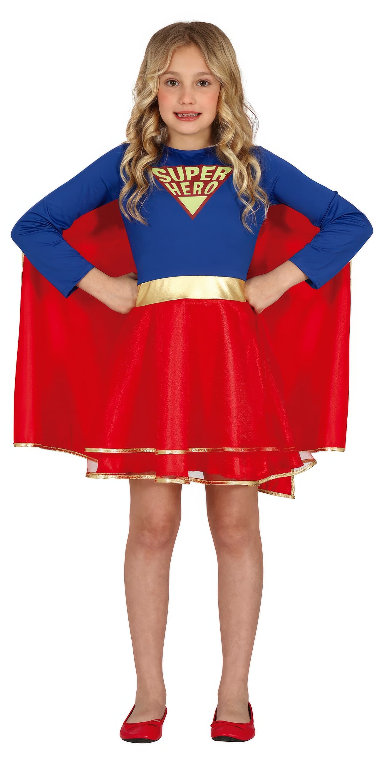 Superheltinde – kostume til piger, model 77848