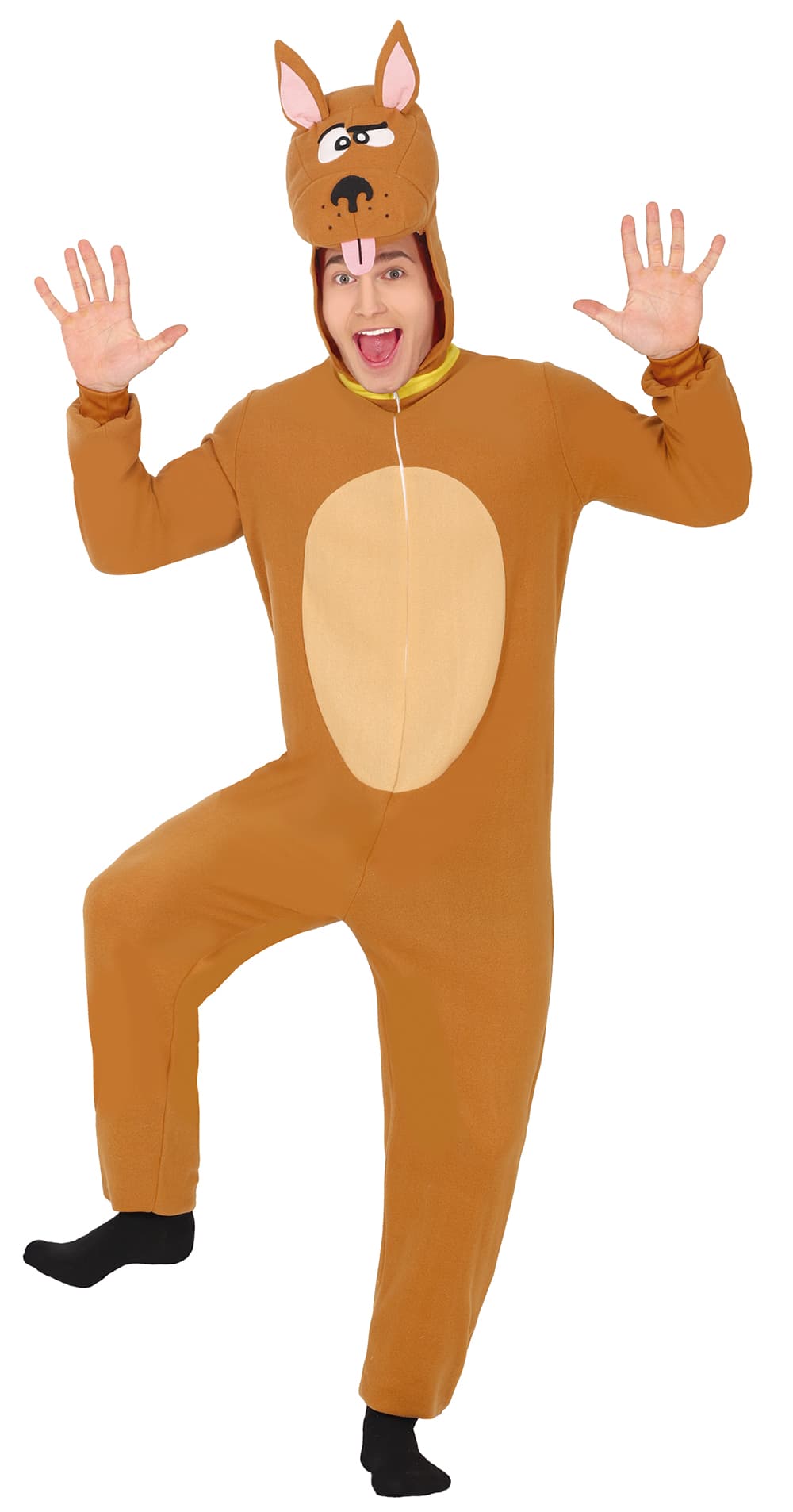 Brun hund – kostume til herrer