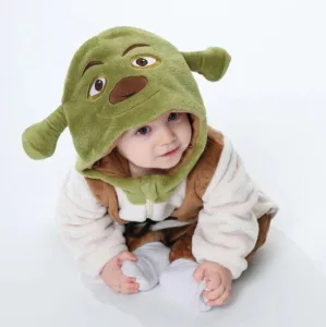 Shrek Kostume til Børn – Sjovt og Genkendeligt Eventyrkostume