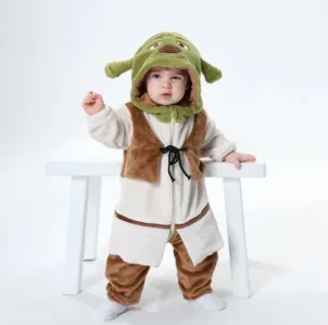 Shrek Kostume til Børn – Sjovt og Genkendeligt Eventyrkostume