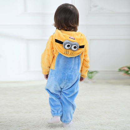 Minion Kostume til Børn – Sjovt og Gult Tegnefilmskostume